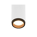 ceiling recessed luminaire GRIP!M cylindrical IP20, black, white, lacquered dimmable