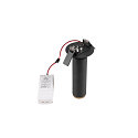 SLV ceiling recessed luminaire GRIP!M cylindrical IP20, gold, black, lacquered dimmable