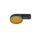 Luminaire de plafond GRIP! FLAT IP20, or, noir, laqu� gradable