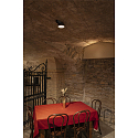 Luminaire de plafond GRIP! FLAT IP20, or, noir, laqué gradable