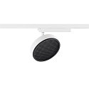 SLV 1-phase spot GRIP! FLAT CCT Switch, cardanic swivelling IP20, black, white dimmable