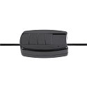 SLV Lampe de table SUN TL rond G9 IP20, noir gradable