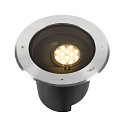 Projecteur encastr� DASAR� XL DALI rond, pivotant, asym�trique, dimmable IP65/IP67, acier inoxydable gradable