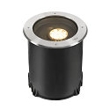Projecteur encastr� DASAR� XL DALI rond, pivotant, asym�trique, dimmable IP65/IP67, acier inoxydable gradable