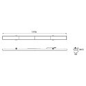 SLV Porteur de lumi�re RETRO LT 120 WB ON-OFF CCT Switch, r�glable, commutable, multipower IP20, blanche 