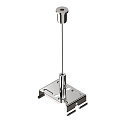 Syst�me d'�clairage en continu montage au plafond EASYLIGHT SCK 5000 m�canique, acier inoxydable