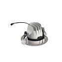 SLV Plafonnier encastr� NUMINOS� MOVE XS rond, adapt� aux postes de travail avec �cran IP20, blanche, laqu� gradable