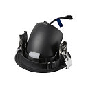 SLV Plafonnier encastr� NUMINOS� GIMBLE M adapt� aux postes de travail avec �cran IP20, noir, blanche, laqu� gradable