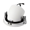 SLV Plafonnier encastr� NUMINOS� GIMBLE XL adapt� aux postes de travail avec �cran IP20, blanche, laqu� gradable