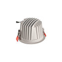 SLV Plafonnier encastr� NUMINOS� XL rond, adapt� aux postes de travail avec �cran IP20, blanche, laqu� gradable