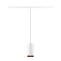 SLV Luminaire � suspension monophas� ASTO TUBE avec douille GU10 IP20, blanche