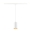 SLV Luminaire � suspension monophas� ASTO TUBE avec douille GU10 IP20, blanche