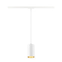 SLV Luminaire � suspension monophas� ASTO TUBE avec douille GU10 IP20, blanche