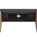 SLV outdoor floor lamp FLATT II 62 PHASE down, sea-air resistant IP65, anthracite, brown, dark wood, lacquered dimmable