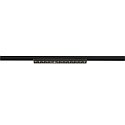 3-phase spot SIGHT EVO SINGLE square, suitable for VDU workstation IP20, black, lacquered dimmable