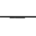 SLV Projecteur triphas� SIGHT EVO SINGLE angulaire, adapt� aux postes de travail avec �cran IP20, noir, laqu� gradable