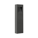 outdoor floor lamp QUAD PRO 60 square, DALI controllable, impact resistant, sea-air resistant IP65, anthracite dimmable