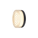 SLV Applique et plafonnier CYFT WAVE XL IP65, noir, laqué gradable