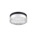 SLV Applique et plafonnier CYFT WAVE XL IP65, noir, laqué gradable