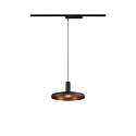 SLV Luminaire à suspension monophasé LALU® MIX&MATCH sans abat-jour, CCT Switch IP20, noir gradable