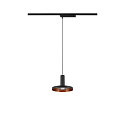 SLV Luminaire à suspension monophasé LALU® MIX&MATCH sans abat-jour, CCT Switch IP20, noir gradable