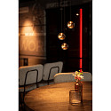 SLV Luminaire � suspension monophas� DYSKO Bas, en forme de boule IP20, scintillant, or gradable