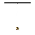 SLV Luminaire � suspension DYSKO IP20, or, noir gradable