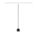 SLV Luminaire � suspension DYSKO IP20, noir, blanche gradable