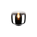 Lampe de table PANTILO cylindrique E27, chrome gradable