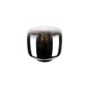 Lampe de table PANTILO cylindrique E27, chrome gradable