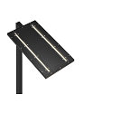Lampadaire WORKLIGHT EASY FL avec interrupteur, adapt� aux postes de travail avec �cran, noir gradable