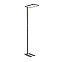 Lampadaire WORKLIGHT EASY FL avec interrupteur, adapt� aux postes de travail avec �cran, noir gradable