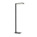 Lampadaire WORKLIGHT EASY FL avec interrupteur, adapt� aux postes de travail avec �cran, noir gradable