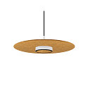 SLV lamp shade GRIP! FLAT, ochre yellow