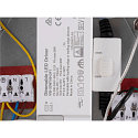 SLV pendant luminaire PANEL 60 round, suitable for VDU workstation IP20, white dimmable