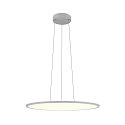SLV Luminaire � suspension PANEL 60 rond, adapt� aux postes de travail avec �cran IP20, gris gradable