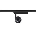 SLV 1-phase spot LIGHT EYE® 2.0 switchable, cardanic swivelling, ball shaped IP20, black matt 