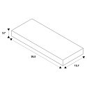 SLV Kit de montage P-LIGHT, blanche