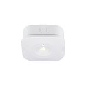 Luminaire de plafond P-LIGHT carr� IP20, blanche 
