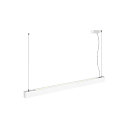 SLV Luminaire à suspension GLENOS® PRO IP20, noir, blanche gradable