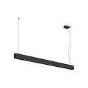 Luminaire à suspension GLENOS® PRO IP20, noir gradable
