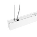 SLV Luminaire à suspension GLENOS® PRO IP20, noir, blanche gradable