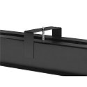 SLV ceiling luminaire GLENOS® PRO UGR < 19, suitable for VDU workstation IP20, black, lacquered dimmable