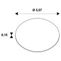 SLV Diffuseur NUMINOS� M, d�gager, noir