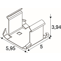SLV mounting bracket RETRO, stainless steel