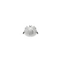 Plafonnier encastr� DOWNLIGHT P 165 ON-OFF rigide, r�sistant aux chocs, multipower, c�bl� en continu IP54, blanche 