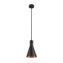 Luminaire � suspension LALU� SET CONE 15 E27 IP20, noir gradable