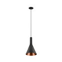 SLV Luminaire à suspension LALU® SET CONE 15 IP20, noir gradable