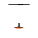 Luminaire � suspension monophas� LALU� SET ELYPSE 22 avec abat-jour, CCT Switch, lot de 1 IP20, noir gradable