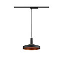 SLV Luminaire � suspension monophas� LALU� SET TETRA 24 avec abat-jour, CCT Switch, lot de 1 IP20, noir gradable